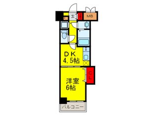 ＴＫアンバーコート堺東Ⅱの物件間取画像